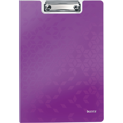 LEITZ Porte-bloc  rabat WOW, A4, polyfoam, violet