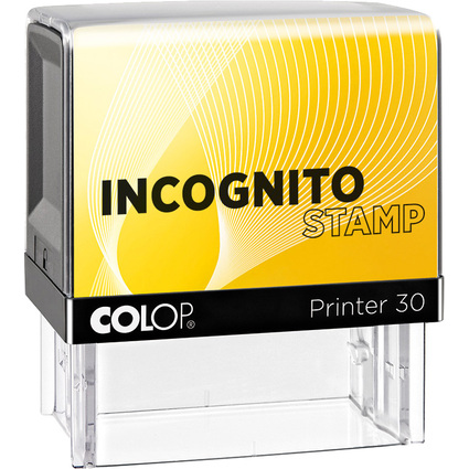 COLOP Tampon protection des donnes Incognito Printer 30 LGT