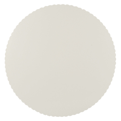 STARPAK Plat  tarte, rond, diamtre: 280 mm, blanc