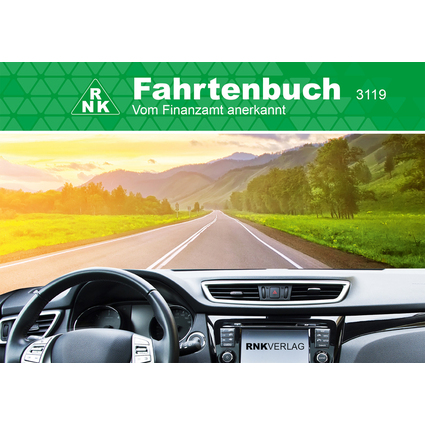 RNK Verlag Carnet de route pour voitures, A6 paysage,