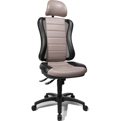 Topstar Fauteuil de bureau "Head Point RS", noir / gris