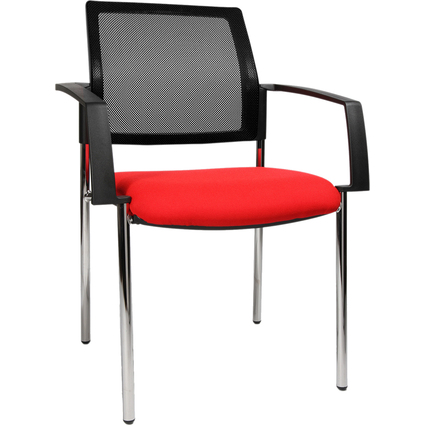 Topstar Chaise de bureau "filet BtoB 10", rouge