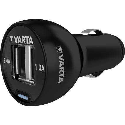 VARTA Chargeur allume-cigare USB "Car Power", 2 ports USB