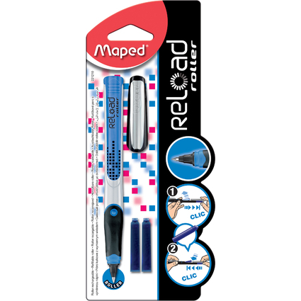 Maped Stylo roller Reload, assorti