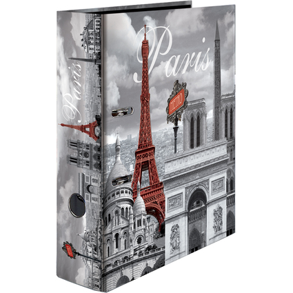 HERMA Classeur  levier  motifs "Paris", A4, dos: 70 mm