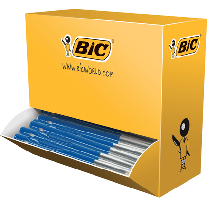 BIC Stylo  bille rtractable M10 clic, VALUE PACK, bleu