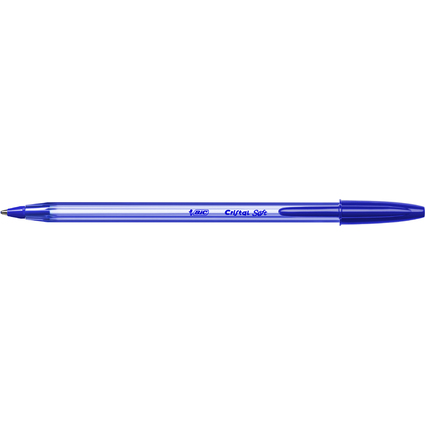 BIC Stylo  bille Cristal Soft, bleu