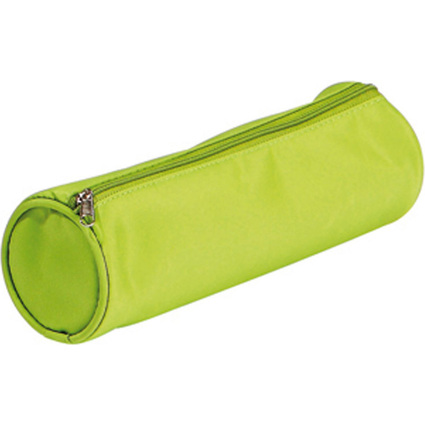 PAGNA trousse ronde tendance, en nylon, vert ple