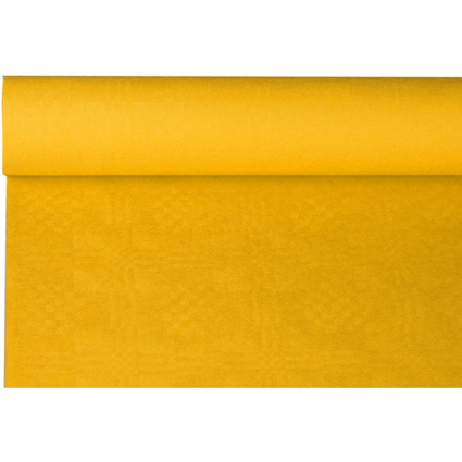 PAPSTAR Nappe damasse, (l)1,2 x (L)8 m, jaune