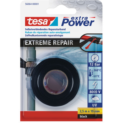 tesa Ruban de rparation "Extreme Repair Tape", 19 mm x 2,5m