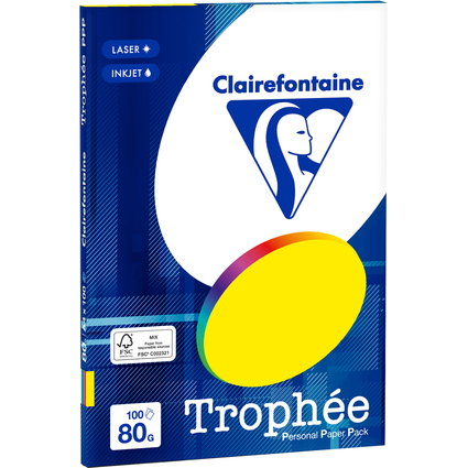 Clairefontaine Papier universel Trophe, A4, couleurs