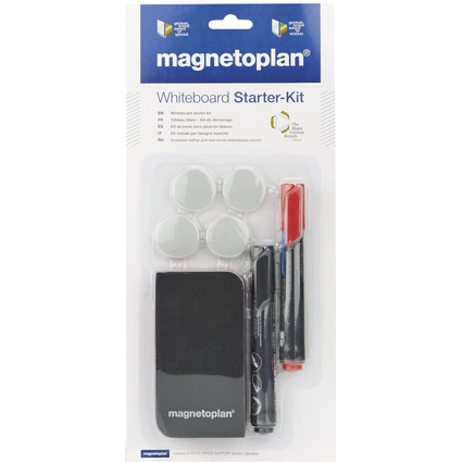 magnetoplan Kit de dmarrage Whiteboard, pour tableau blanc