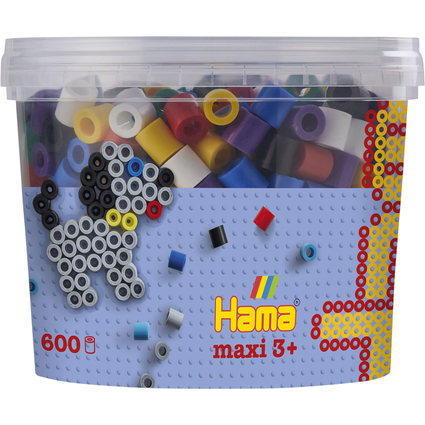 Hama Perles  repasser maxi "mlange de couleur vive", bote