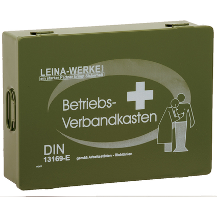 Leina Betriebsverbandkasten, Inhalt DIN 13169, grn