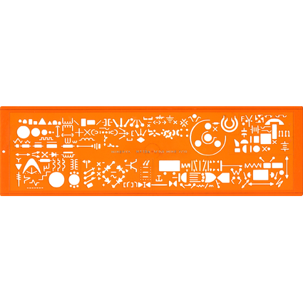 MINERVA Trace symboles Electrographe No.13 a, norme NF