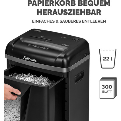 Fellowes Destructeur de documents Microshred 450M,