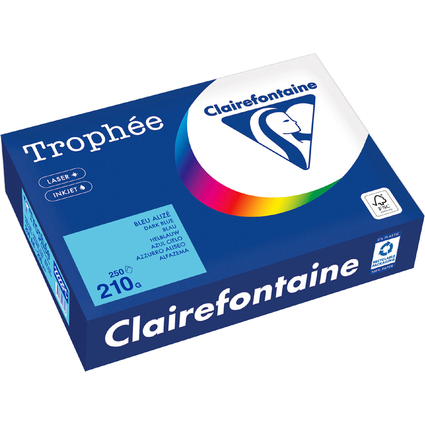 Clairefontaine Papier universel Trophe, A4, bleu aliz