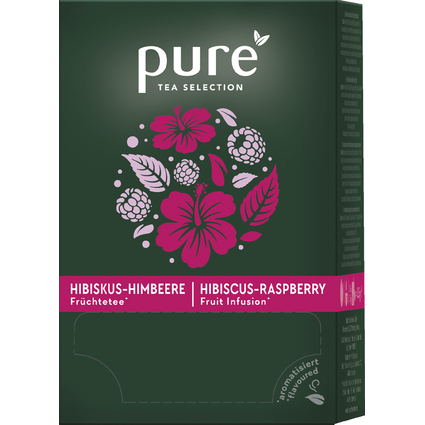 Tchibo Th "PURE Tea tisane aux fruits hibiscus/framboise"
