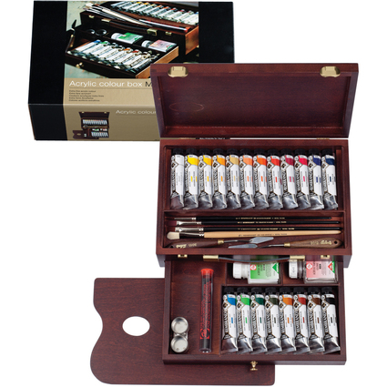 ROYAL TALENS Couleur acrylique REMBRANDT, coffret "MASTER"