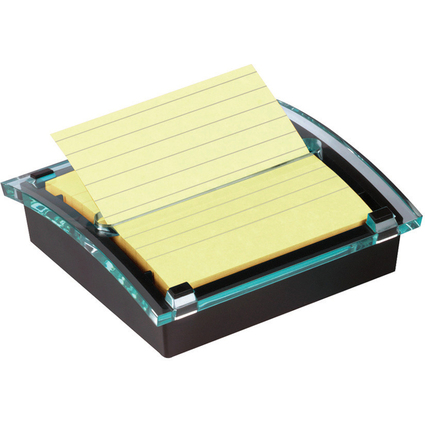 Post-it Distributeur Z-Notes, noir/transparent, 1 bloc