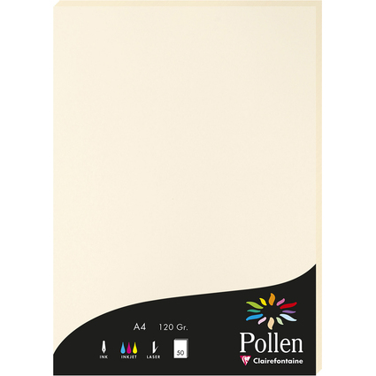 Pollen by Clairefontaine Papier A4, ivoire