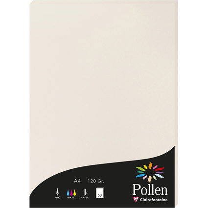 Pollen by Clairefontaine Papier A4, gris perle