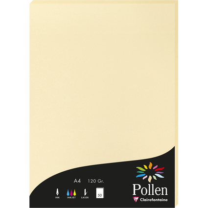 Pollen by Clairefontaine Papier A4, chamois