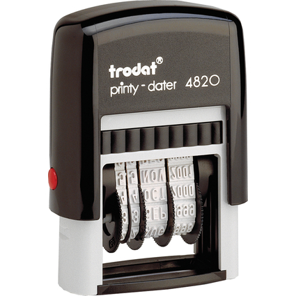 Trodat Tampon dateur Printy Dater 4820, auto-encreur