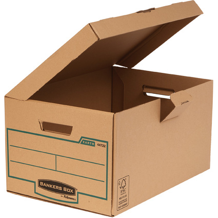 Fellowes BANKERS BOX EARTH caisse d'archivage avec couvercle