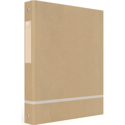 Oxford Classeur  anneaux TOUAREG, A4, beige, 4 anneaux