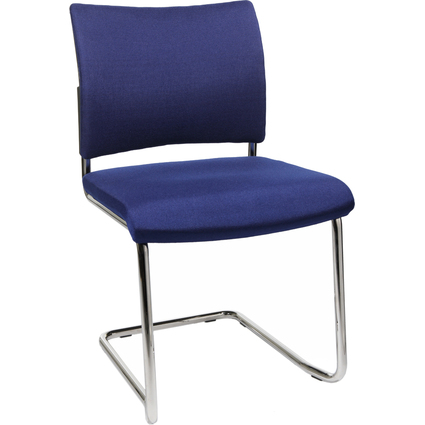 Topstar Chaise de bureau "rembourrage Visit 20", bleu