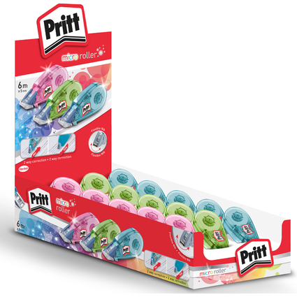 Pritt Rouleau correcteur Micro, en prsentoir de 15