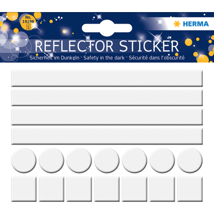 HERMA Stickers rflchissants "Neutre"