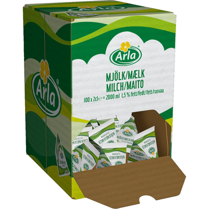 Arla Dose de lait 1,5% matire grasse, prsentoir carton