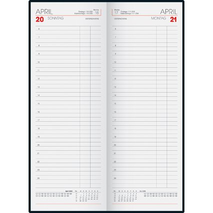Glocken Tischkalender "Tagebuch", 2026, beige