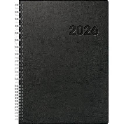 rido id Agenda planning "Conform Wire-O", 2026, noir