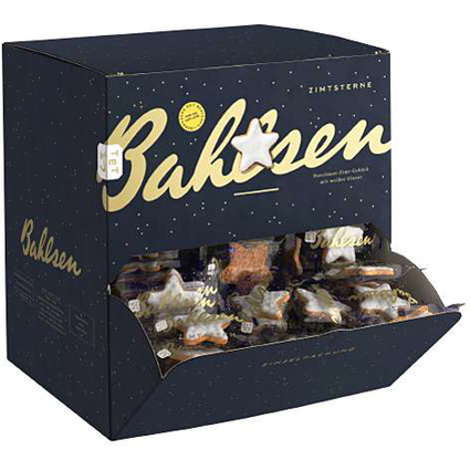 Bahlsen Biscuits de Nol "Zimtsterne", prsentoir en carton