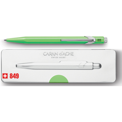 CARAN D'ACHE Stylo  bille 849 POPLINE FLUO, vert