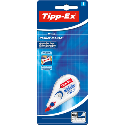 Tipp-Ex Ruban correcteur "Mini Pocket Mouse", blister