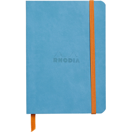 RHODIA Carnet souple RHODIARAMA, A6, lign, turquoise