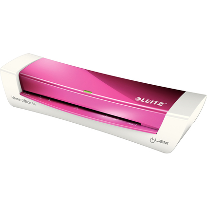 LEITZ Plastifieuse iLAM Home Office A4, jusqu' A4, rose