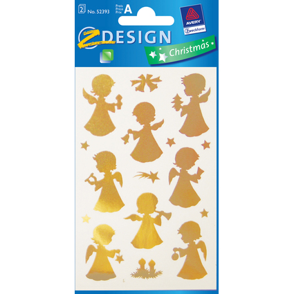 AVERY Zweckform ZDesign Stickers de Nel "Anges dors"