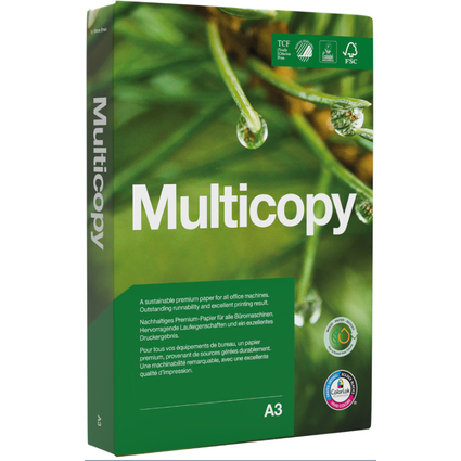 PAPYRUS Papier multifonction MultiCopy, A3 , 80 g/m2