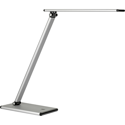 UNiLUX Lampe de bureau  LED TERRA, couleur: gris mtallis