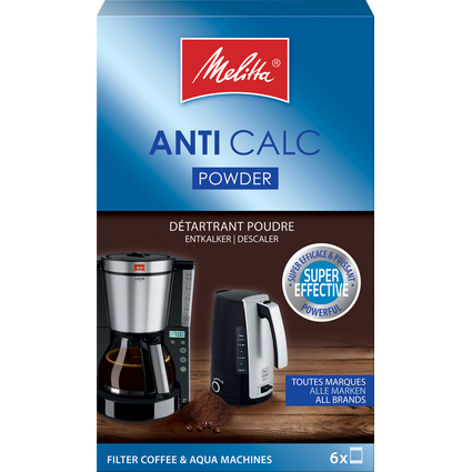 Melitta Poudre dtartrante "ANTI CALC"