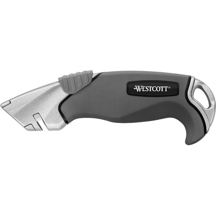 WESTCOTT Cutter Aluminium Alloy, lame: 18 mm, argent/gris