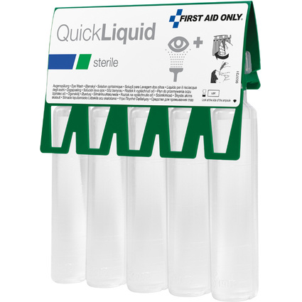 FIRST AID ONLY Solution de lavage oculaire Quick Liquid