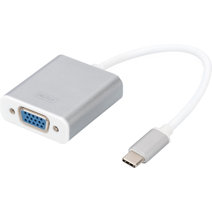 DIGITUS Adaptateur graphique USB 3.0 - VGA, blanc