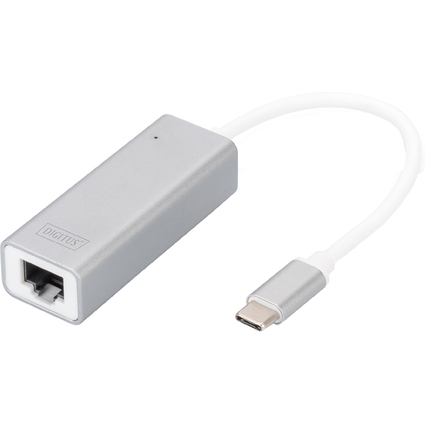 DIGITUS Adaptateur USB 3.0 vers Gigabit Ethernet, blanc