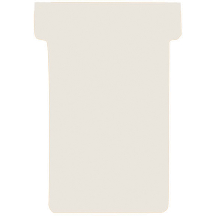 FRANKEN Fiches T, taille 2 / 48 x 84 mm, blanc